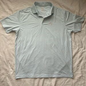 Rhoback Polo - Golf Cart & Palm Trees